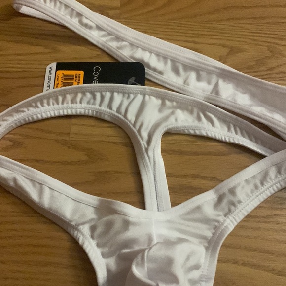 Cover Male lover thong mens M white - Picture 4 of 5
